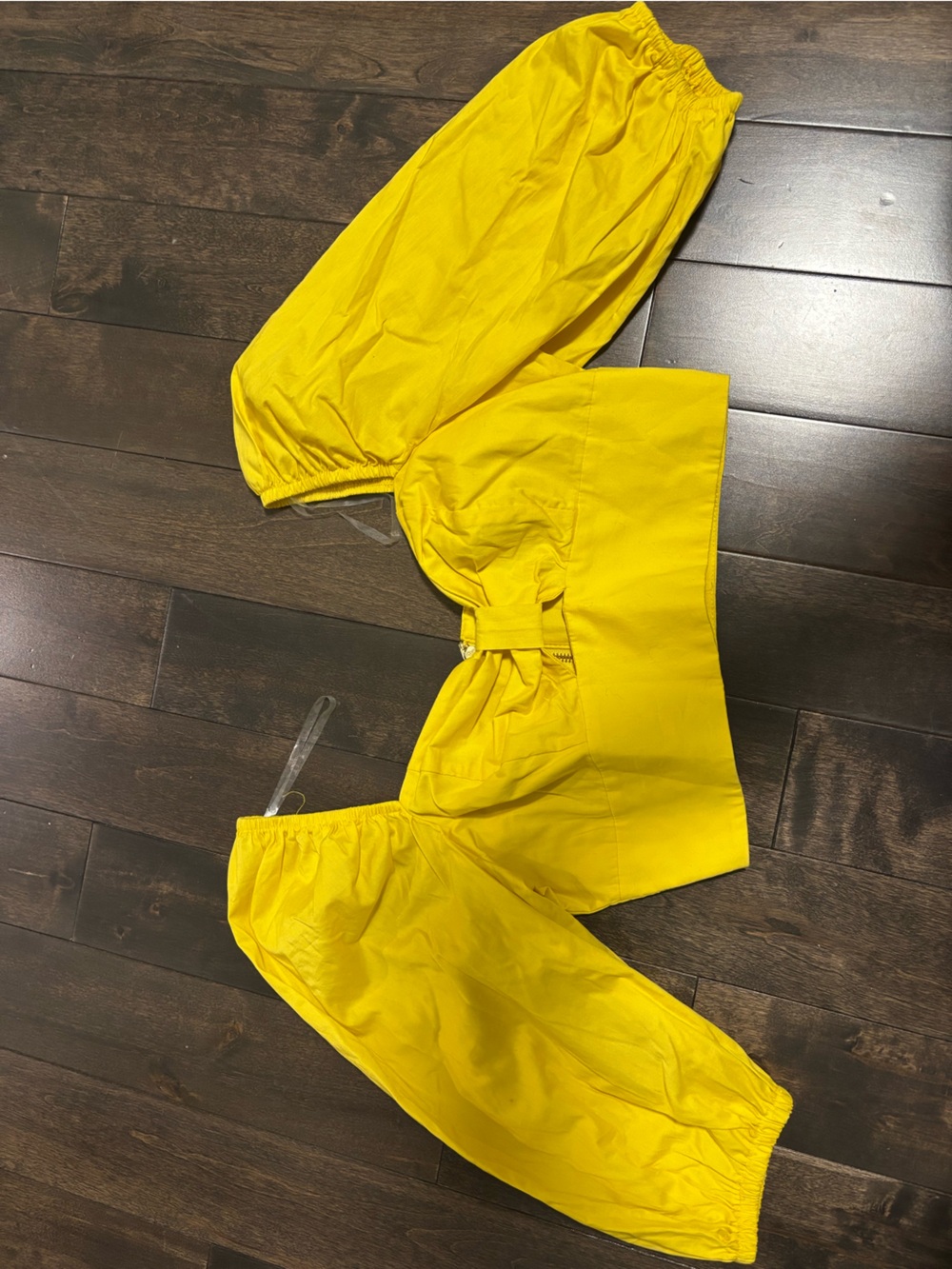 ELA Yellow Off-Shoulder Top